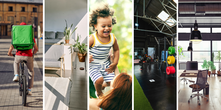 Quality-controlled sampling network, spanning food delivery platforms, meal kits, Airbnbs, hotels, childcare centres, gyms, offices, rideshare vehicles and more across Australia, New Zealand, the UK and US.